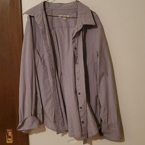 Button top for a business attire